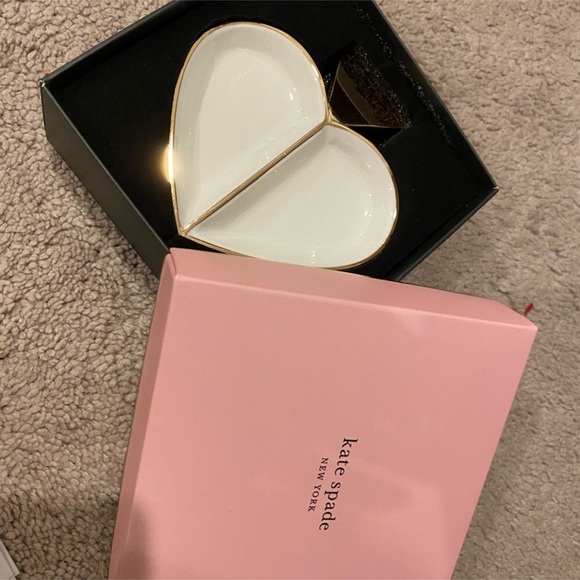 Kate Spade New York Lenox Spade Street Jewelry dish new in original box white - Picture 5 of 11
